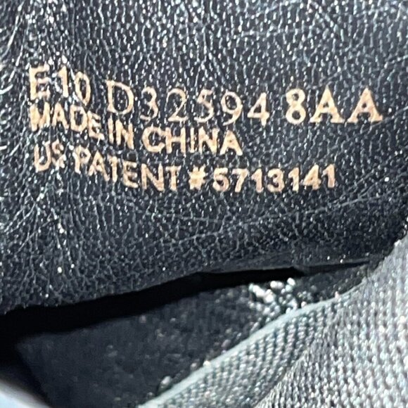 COLE HAAN NIKE AIR Black Leather EVAN CHELSEA Ankle Boot Bootie -Women's 8AA - Picture 13 of 13